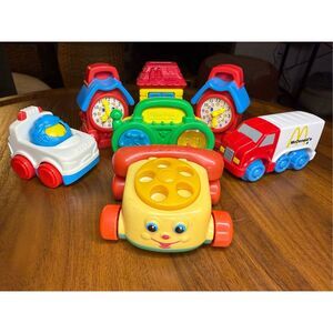 Vintage 1996 McDonald’s Fisher-Price Under 3 Happy Meal Toys Collectible NEW